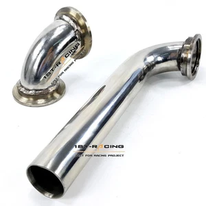 FOR Tial 44mm External Wastegate 90deg Elbow inlet+outlet Dump pipe Stainless304 - Picture 1 of 1