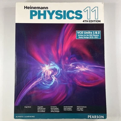 Heinemann Physics 11 4th Edition VCE Units 1 & 2  Paperback Science Textbook - Image 1 of 4