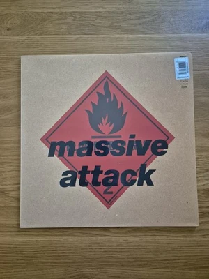 RARE Massive Attack Blue Lines LP Album  Stereo UK 1991 Vinyl Record  - Image 1 of 4