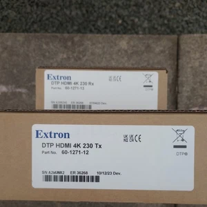 Extron DTP HDMI 4K 230 Tx & Rx Transmitter and Receiver Pair – Brand New In Box - Picture 1 of 1