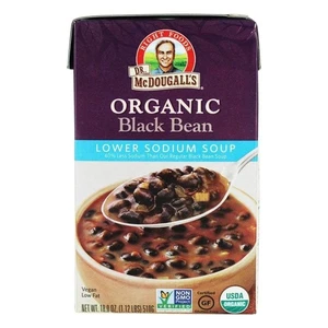 Dr Mcdougalls, sopa orgánica de frijoles negros, 18 onzas - Imagen 1 de 3