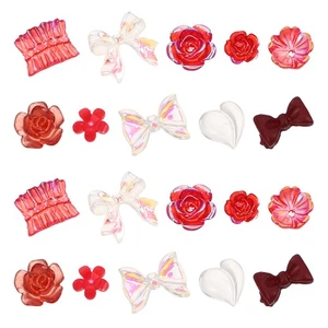 400 Pcs Nail Accessories Set Miss Bowknot Charm Decorations Charms - Picture 1 of 12