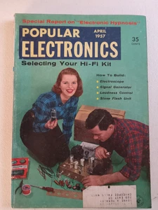 Popular Electronics Magazine Vol. 6 Issue 4 April 1957 - Picture 1 of 11