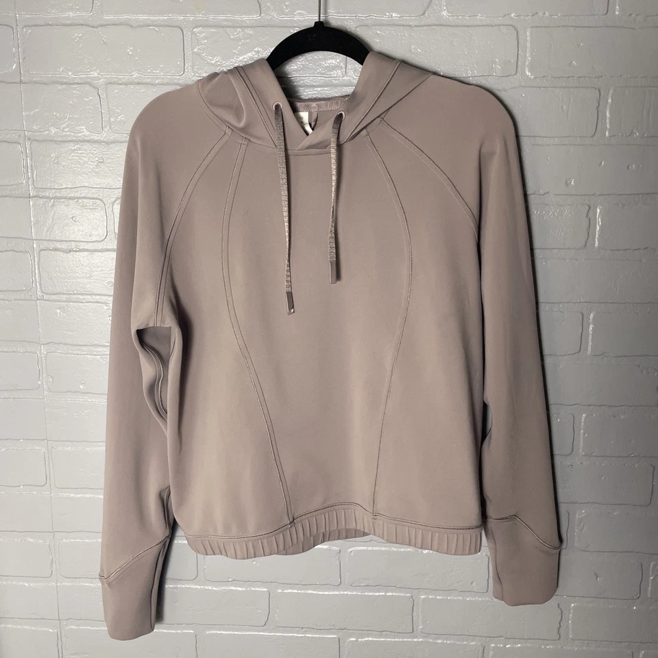 Sudadera con Capucha Lululemon Never Still Rendimiento Elastizada Mujer Talla 10 Foto 1 de 4