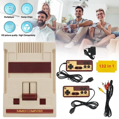 Console Retro AV Classic Console Controllers 632 Giochi Mini Games Console - Immagine 1 di 4