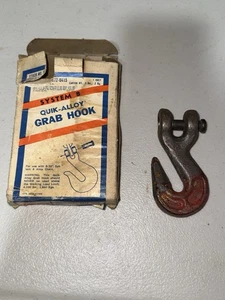 Campbell Chain Grab Hook - 9/32” Alloy Quick Cradled Eye Grab Hook - Picture 1 of 4