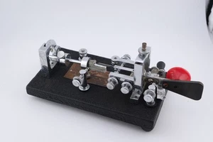 Vintage Vibroplex Original Bug Telegraph Key As found - Zdjęcie 1 z 14