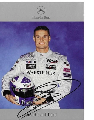 David COULTHARD AUTOGRAMME -DRUCK- 009 - Bild 1 von 2