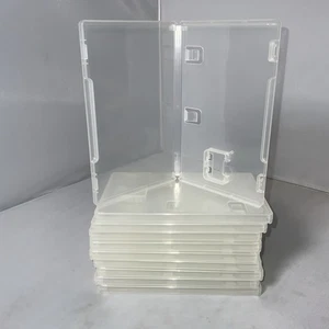 10 x Leer Cartridge Case Nintendo Switch - Ersatz Retail Box Cover transparent - Bild 1 von 3