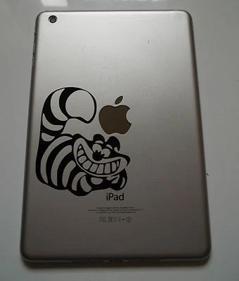 iPad Mini Cat Vinyl Decal Sticker Samsung Tab Kindle Hd 7" Tablet 7inch - Image 1 of 2