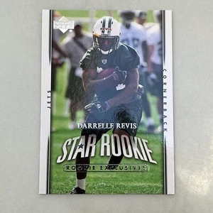 DARRELLE REVIS 2007 UPPER DECK STAR ROOKIE RC #246 $20.00 NEW YORK JETS PITT - Picture 1 of 2