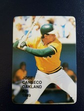 Jose Canseco Oakland A's #21 1989 Action Superstars RARE Oddball