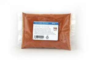 Ground Cayenne Pepper 100g - Selected for the Best Quality - Premium Food Grade - Picture 1 of 2