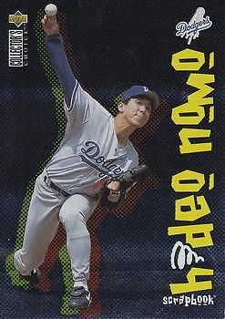 1996 Upper Deck Collector's Choice #5 Hideo Nomo Hideo Nomo Scrapbook Foto 1 de 2