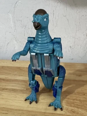 Dinobot Transforming Dinosaur Robot Knockoff Blue Derpy Action Figure - Image 1 of 3