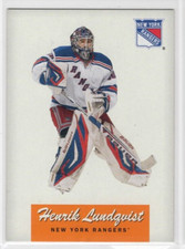 Henrik Lundqvist 12-13 O-Pee-Chee OPC Retro #288 New York Rangers