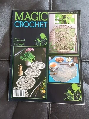 MAGIC CROCHET magazine #27 October 1983 Printed in France - Image 1 of 3