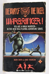 Way Of The Tiger WarBringer! Ninja Warrior Role Playing Book 5 Smith Thompson 85 - Picture 1 of 3
