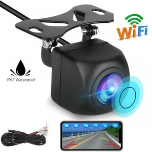 175°WiFi Wireless Car HD Rear View Backup Reverse Camera For iPhone Android IOS - Picture 1 of 11