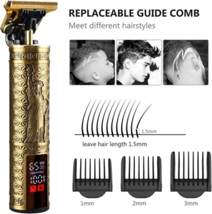 Hair Clippers Beard Trimmer for Men, Hair Cutting Contourist Blade Liners Edgers - Picture 1 of 15