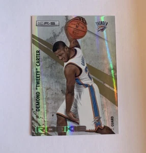 2010 Panini Rookies & Stars Gold Foil /199 Demond Tweety Carter #124 Rookie RC - Picture 1 of 2