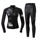 Wetsuit Women Neoprene 2Mm Jacket And Divingpant Slim Swimsuit Freedive 2Pcs Set