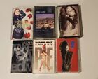 Lot of 5 Vintage 90s artist Cassettes. Pink Floyd, Janet Jackson,  Madonna 