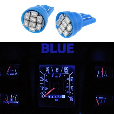 Blue Gauge Cluster LED Dashboard Light Bulb For Ford 1975-1978 F100 - F350 Truck - Image 1 of 4