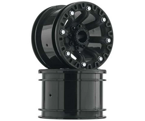 Duratrax DTXC3857 2.2" 8-Speichen Felge schwarz (2) (12mm SK) 1/10 - Bild 1 von 1