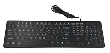 Perixx Keyboard Periboard 317R Wired Backlit USB Stylish Round Keycaps Stylish
