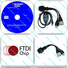 Diagnostic USB Cable Kit For Suzuki SDS 8.30 Outboard Boat Marine