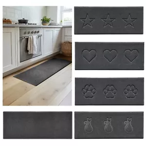 Antirutsch Gummimatten Robust Flur Läufer Indoor Outdoor Teppiche Große Fußmatte - Bild 1 von 15