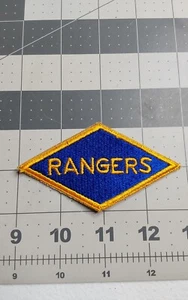 k WWII US Army Patch Rangers Diamond Cut Edge - Picture 1 of 2