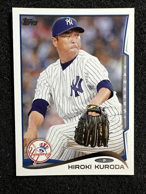 HIROKI KURODA #116 2014 Topps Baseball QTY New York Yankees - Image 1 of 2