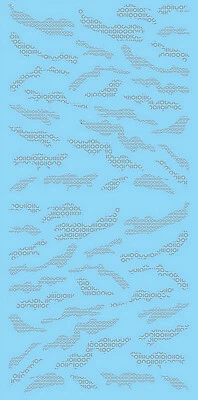 Coche De Camuflaje Militar Con Código Binario Gris 1:43 Calcomanía - Imagen 1 de 2