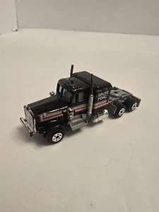  Yatming Black Kenworth Diecast Semi Truck Vintage Hong Kong 1980. Used  - Picture 1 of 6