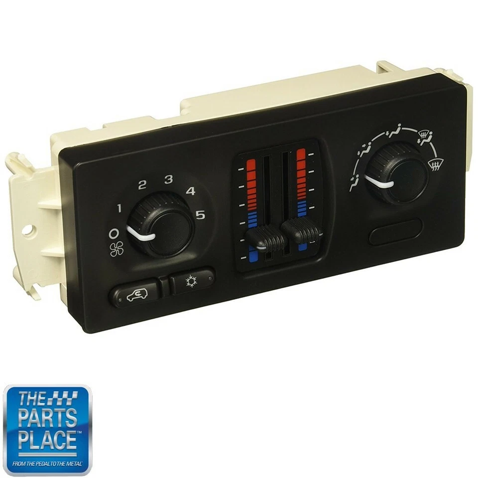 2003-04 Sierra AC Heater Control No Rear Window Defrost GM 21997350 ACD 15-72957 - Image 1 of 1