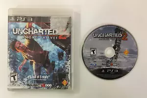 Uncharted 2: Among Thieves PS3 (Sony PlayStation 3, 2009) Box & Disc - US Seller - Picture 1 of 4