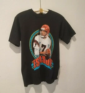Vintage Cincinnati Bengals Boomer Esiason Salem Sportswear Football T-Shirt M - Picture 1 of 5