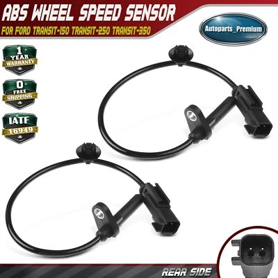 Rear ABS Wheel Speed Sensor for Ford Transit-150 250 350 HD w/ Dual Rear Wheel - Image 1 of 4