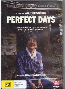 Perfect Days DVD NEW Region 4 Wim Wenders - Picture 1 of 2