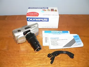 Olympus Infinity Stylus Zoom 115 DLX Point & Shoot 35mm Camera w/Box & Manual - Picture 1 of 10