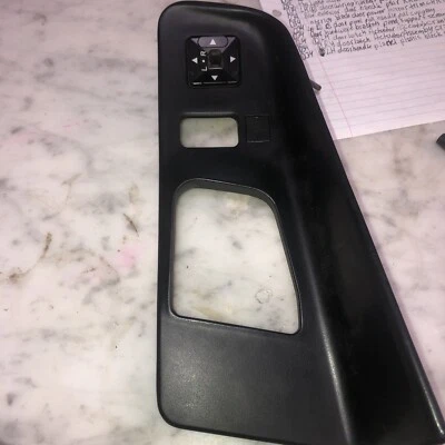 1990-1994 plymouth laser maçaneta da porta LH preto espelho de energia interruptor acabamento D34 - Imagem 1 de 4