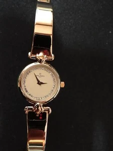 Wristwatch, Lady's, Michel Herbelin, Faux Diamond, Gold-Plate, France - Picture 1 of 6