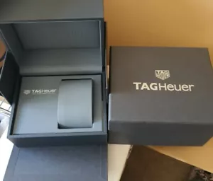 Tag Heuer Grau Original Uhren Präsentationsbox Etui mit Kissen Selten - Bild 1 von 10
