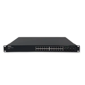 Dell PowerConnect 6224 24-Port Gigabit Managed Switch + Stacking Module - Picture 1 of 16