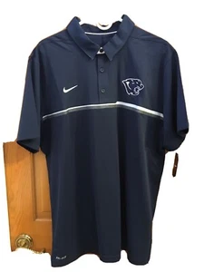 MEN'S NIKE DRI FIT SHIRT WITH COUGAR LOGO NAVY S XL NWT - Picture 1 of 4