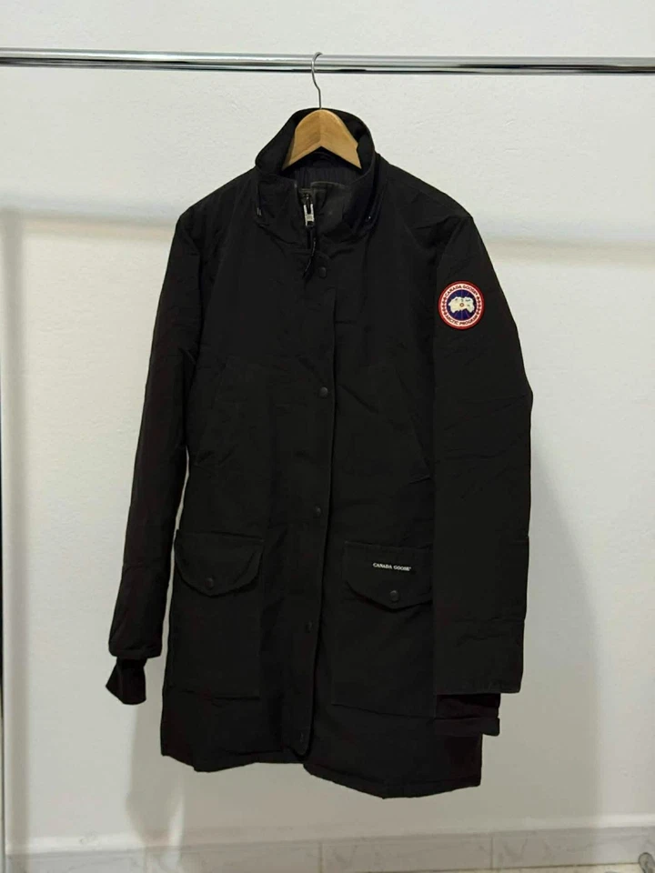 Canada Goose Trillium Parka Women’s Size M Black Down Winter Coat Jacket - Image 1 of 4