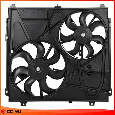 253803E600 Radiator Condenser Cooling Fan Assembly For 2003-2006 Kia Sorento Foto 1 de 4
