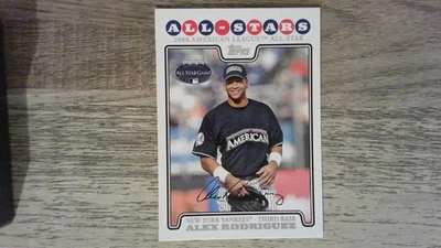 2008 Topps Update  ALEX RODRIGUEZ  All-Stars  #UH65 - Image 1 of 2